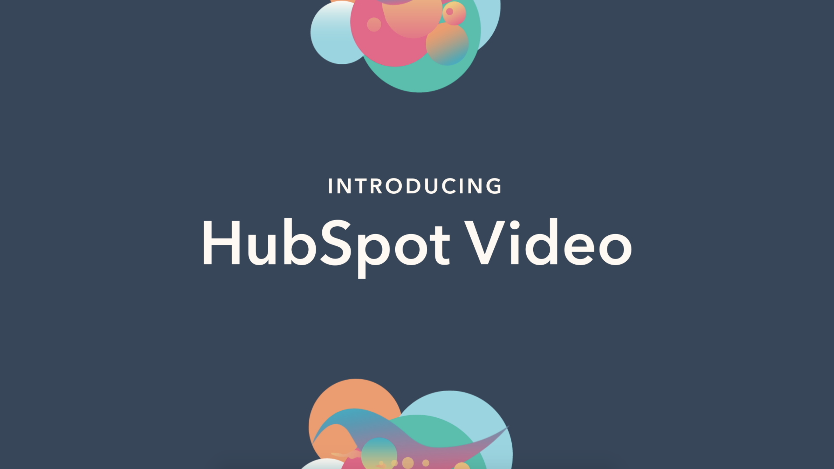 An introduction to hubspot video