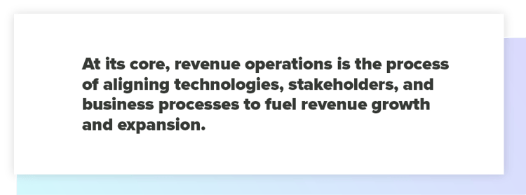 revenue operations