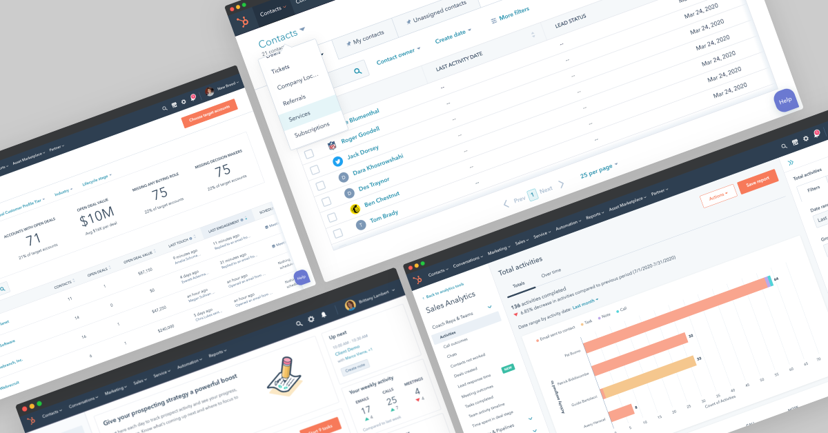 HubSpot Sales Hub Screenshots