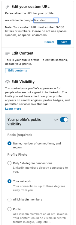 page-on-linkedin-that-allows-you-to-edit-your-url-and-the-content-displayed-on-your-page