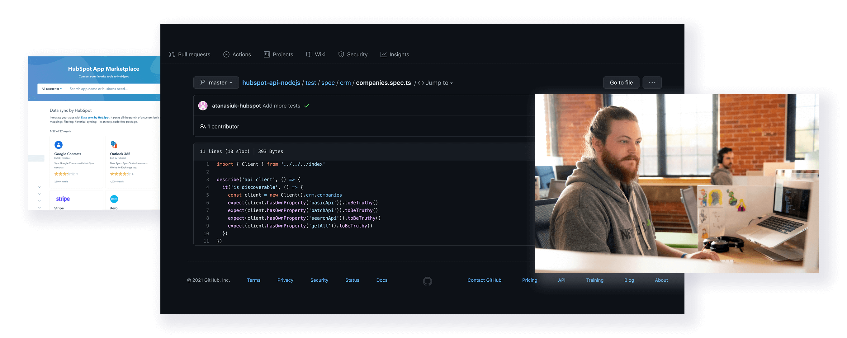 New Breed developers work on a HubSpot integration in GitHub New Breed developers work on a HubSpot integration in GitHub