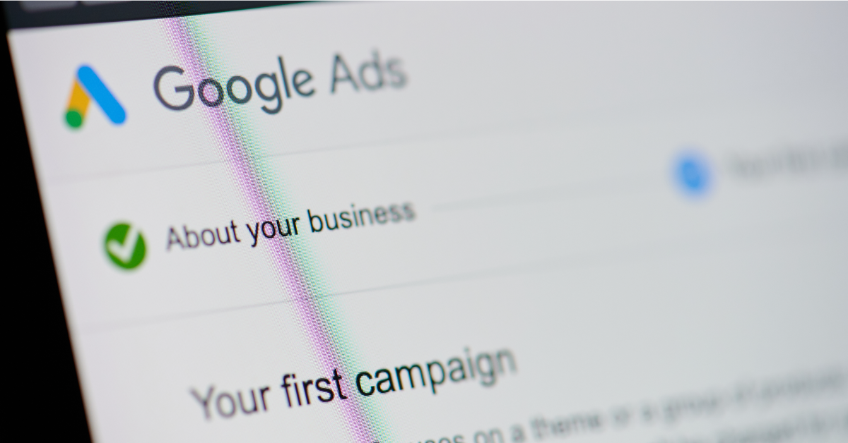 Google Ads campaign launch screen