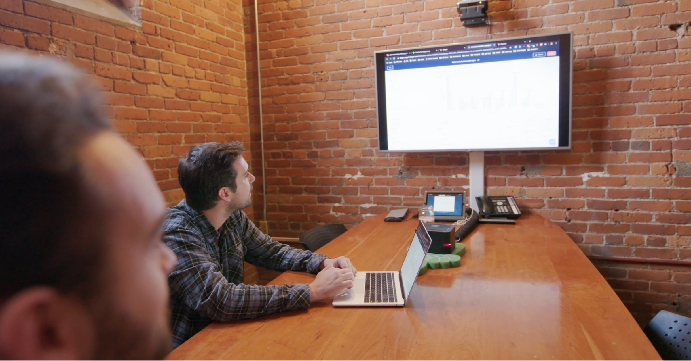 New Breed team looking at sales forecasts in HubSpot.