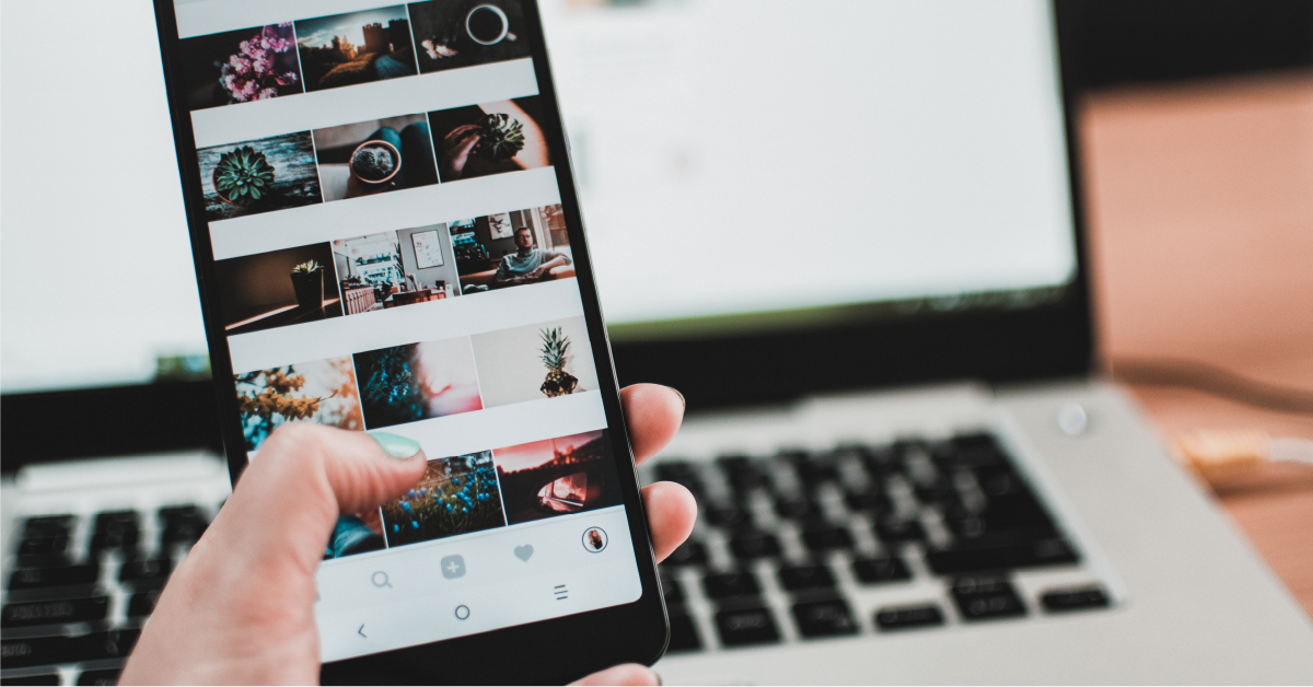 Prospect using instagram to post user-generated content