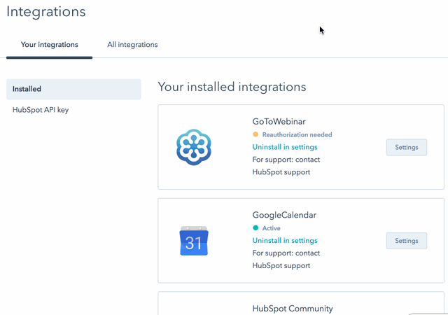 HubSpot Wistia integration