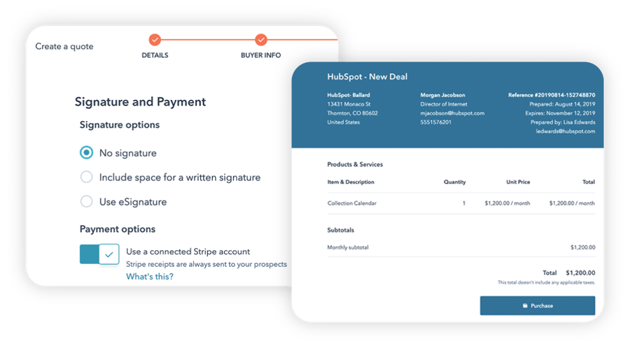 stripe for hubspot