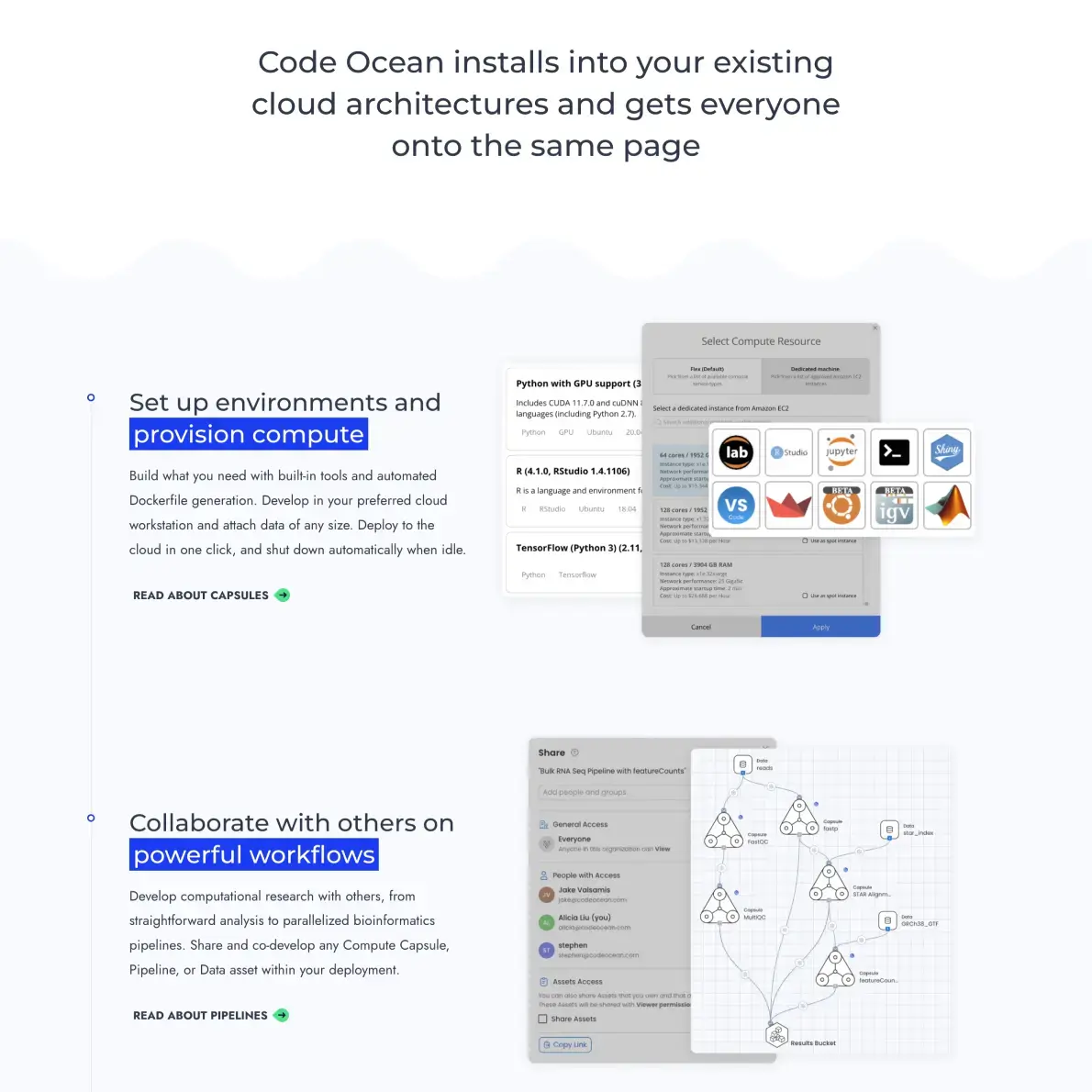 New Breed Website Examples | Code Ocean Example Image 3