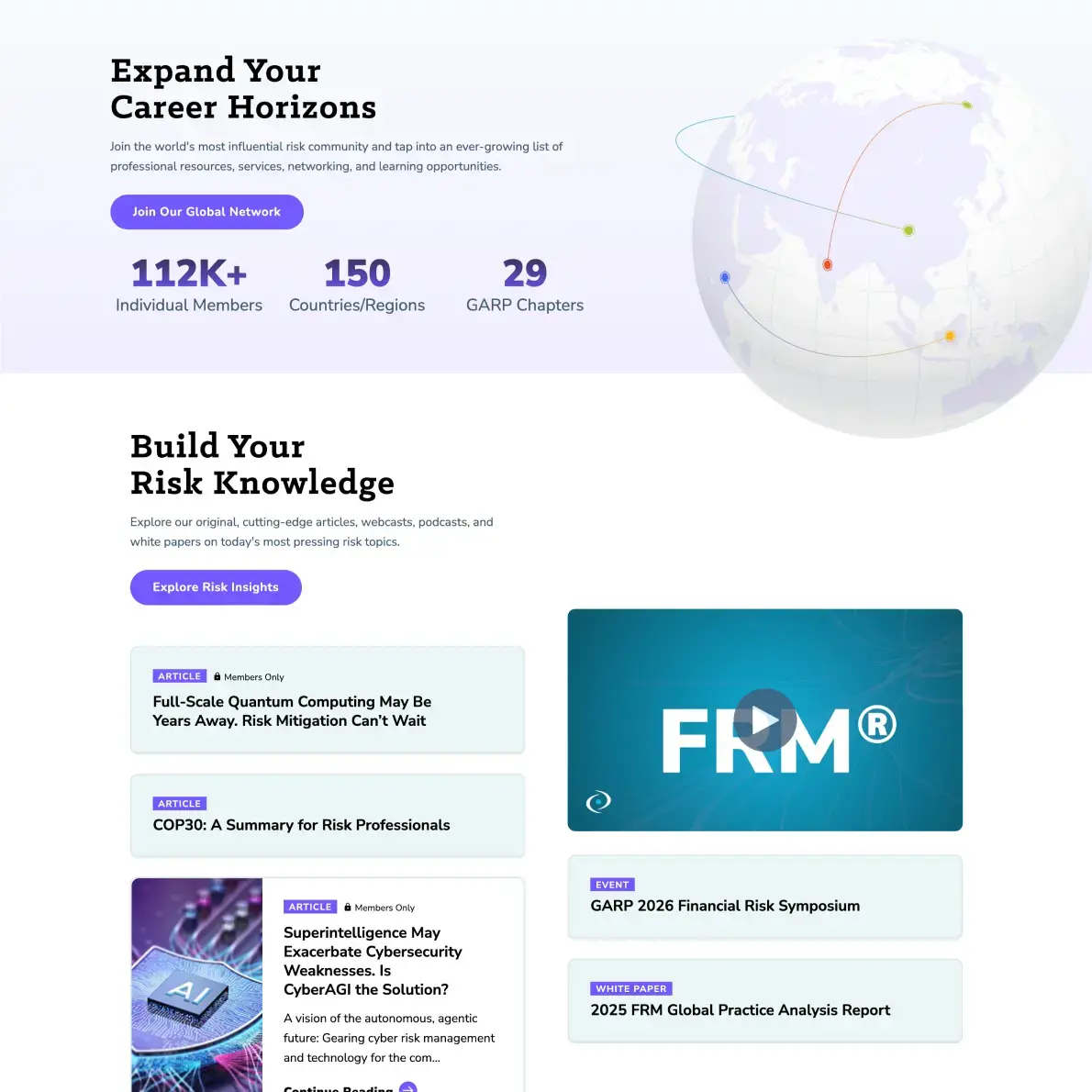 New Breed Website Examples | GARP Example Image 1