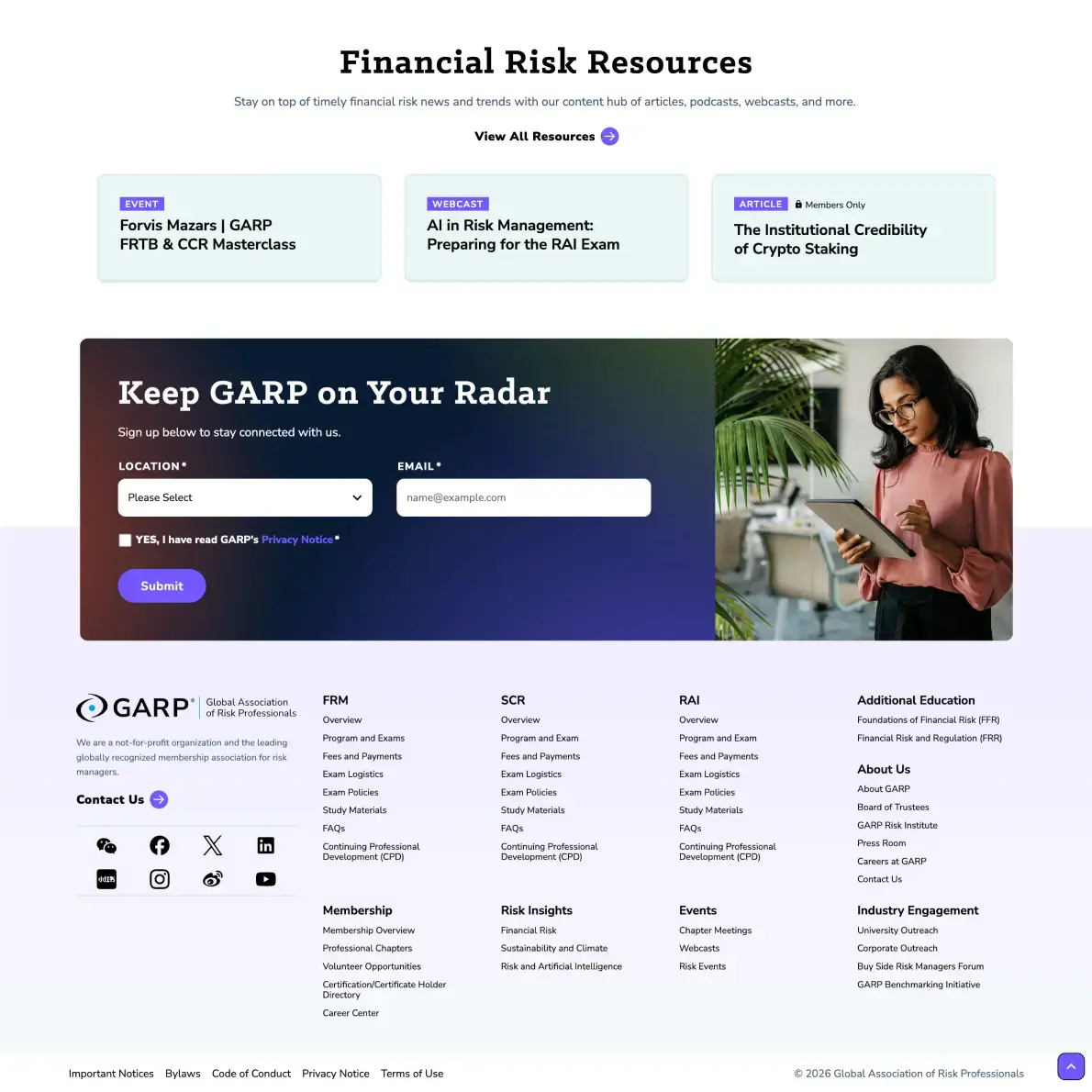 New Breed Website Examples | GARP Example Image 2