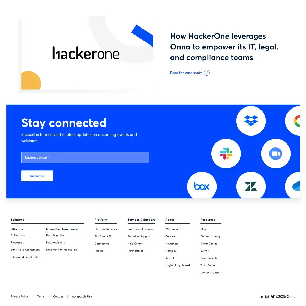 New Breed Website Examples | Onna Example Image 3
