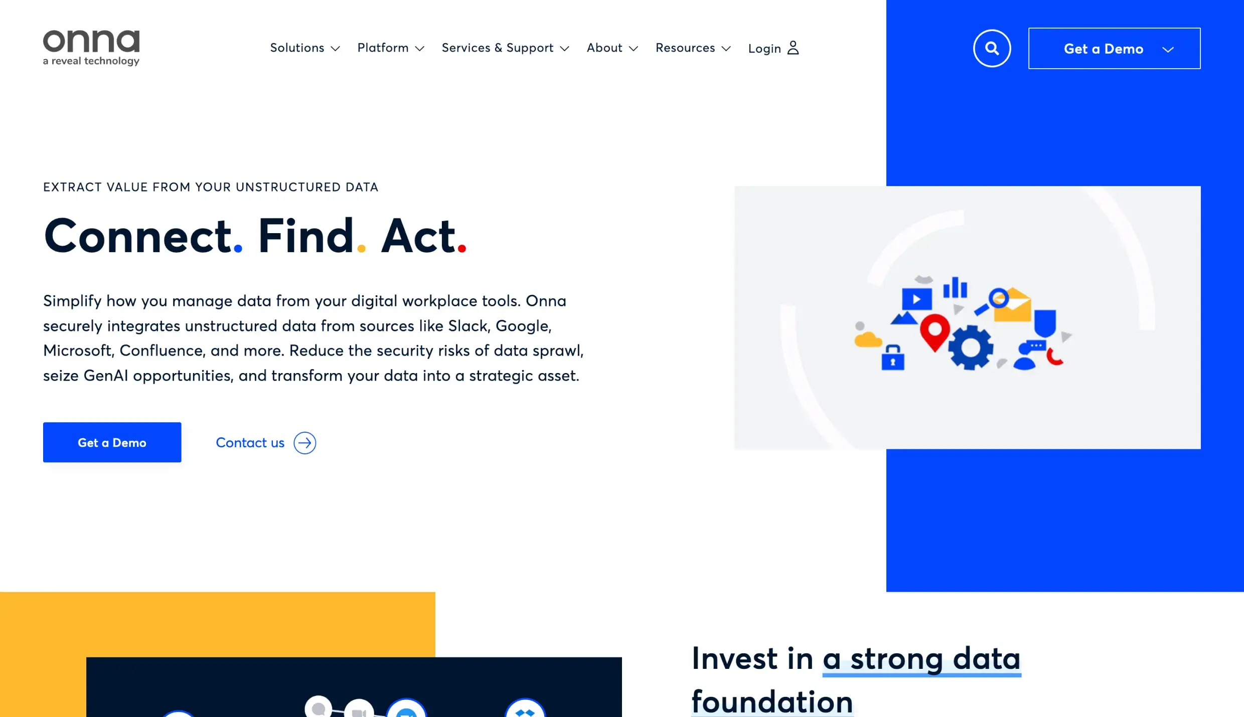 New Breed Website Examples | Onna Hero Image