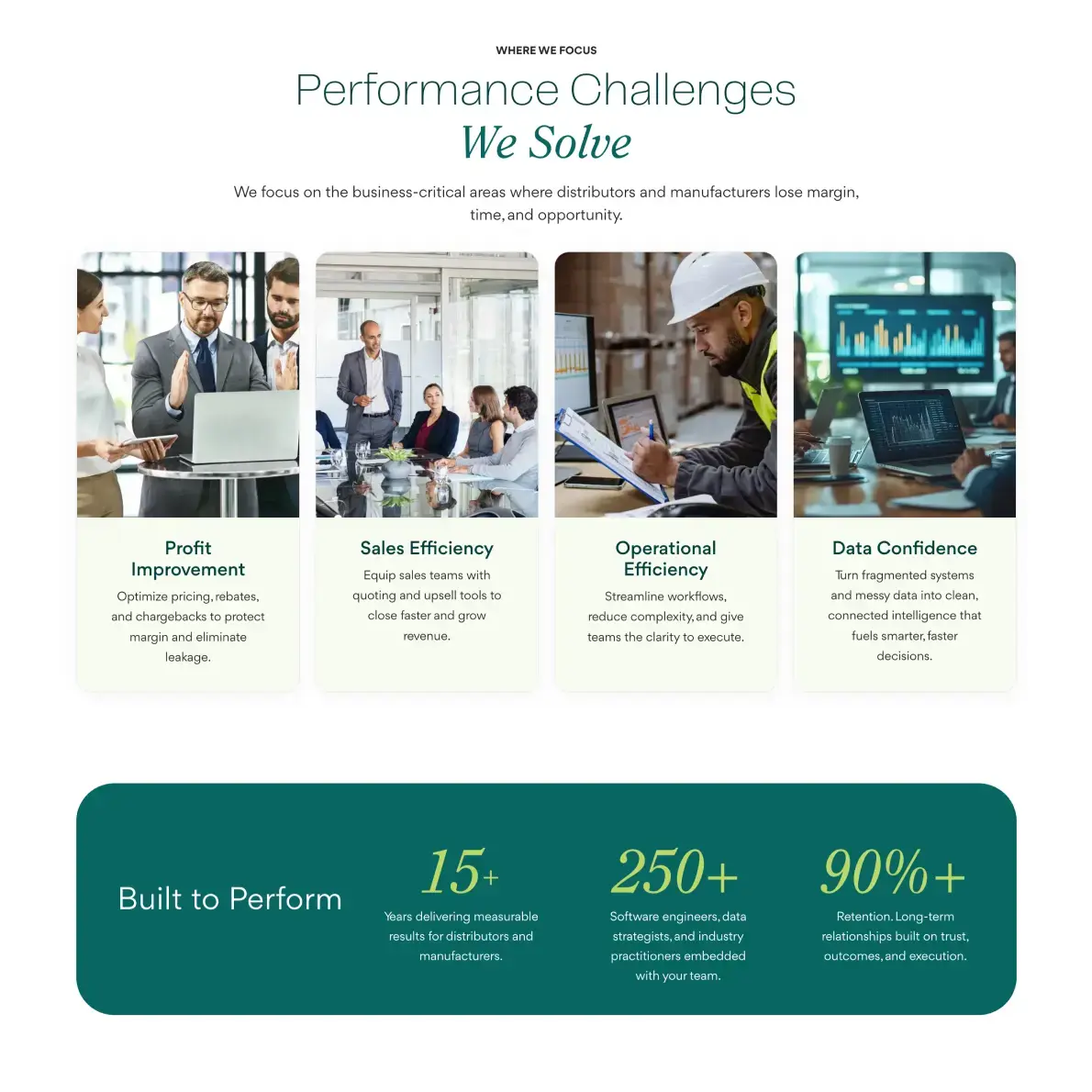 New Breed Website Examples | ProfitOptics Example Image 1