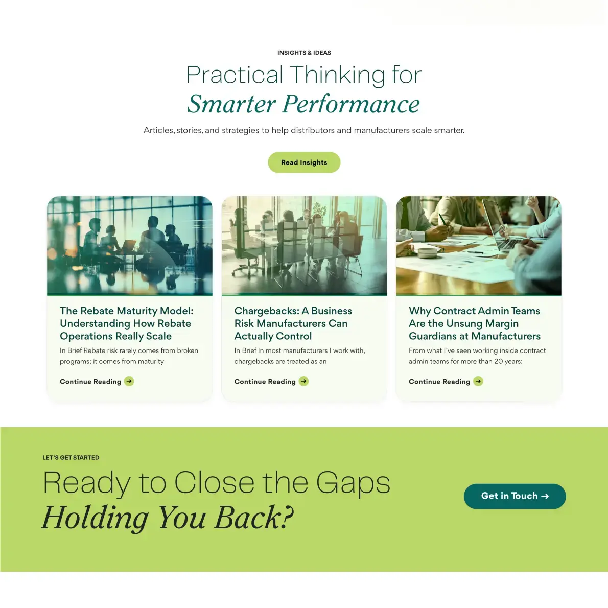 New Breed Website Examples | ProfitOptics Example Image 4