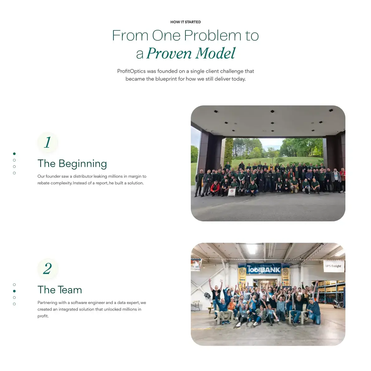 New Breed Website Examples | ProfitOptics Example Image 2