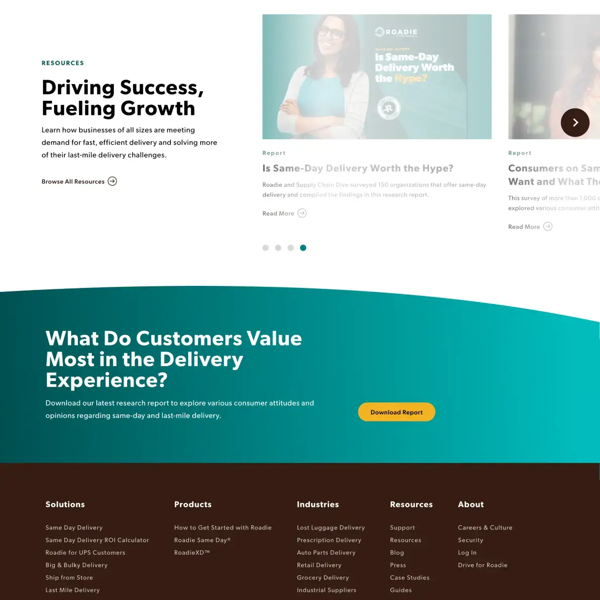 New Breed Website Examples | Roadie Example Image 4