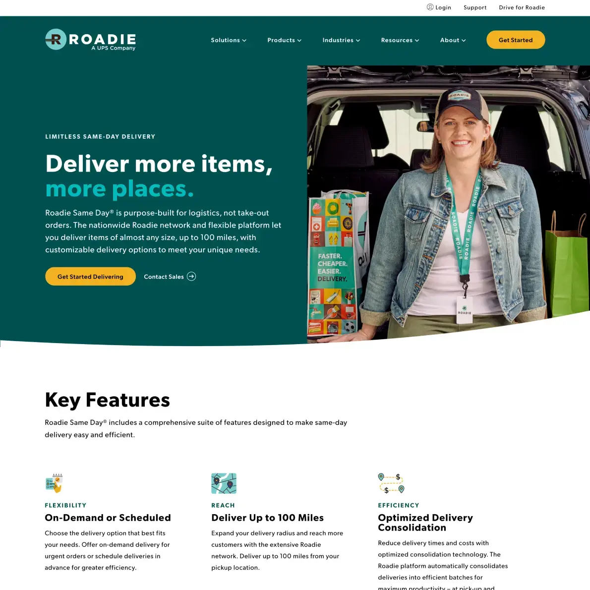 New Breed Website Examples | Roadie Example Image 1