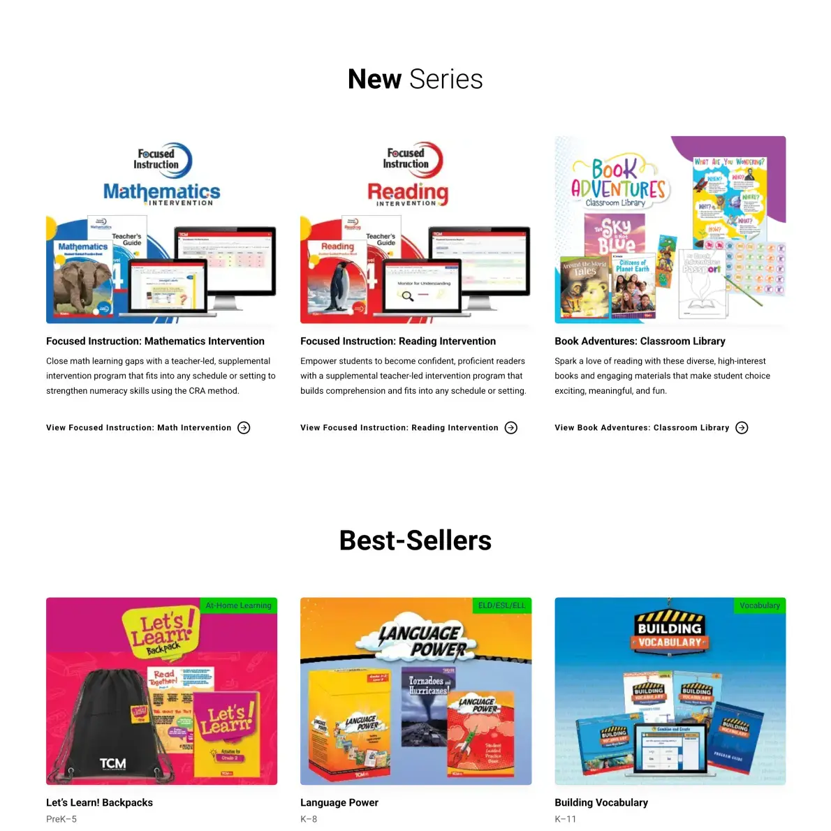 New Breed Website Examples | TCM Example Image 1