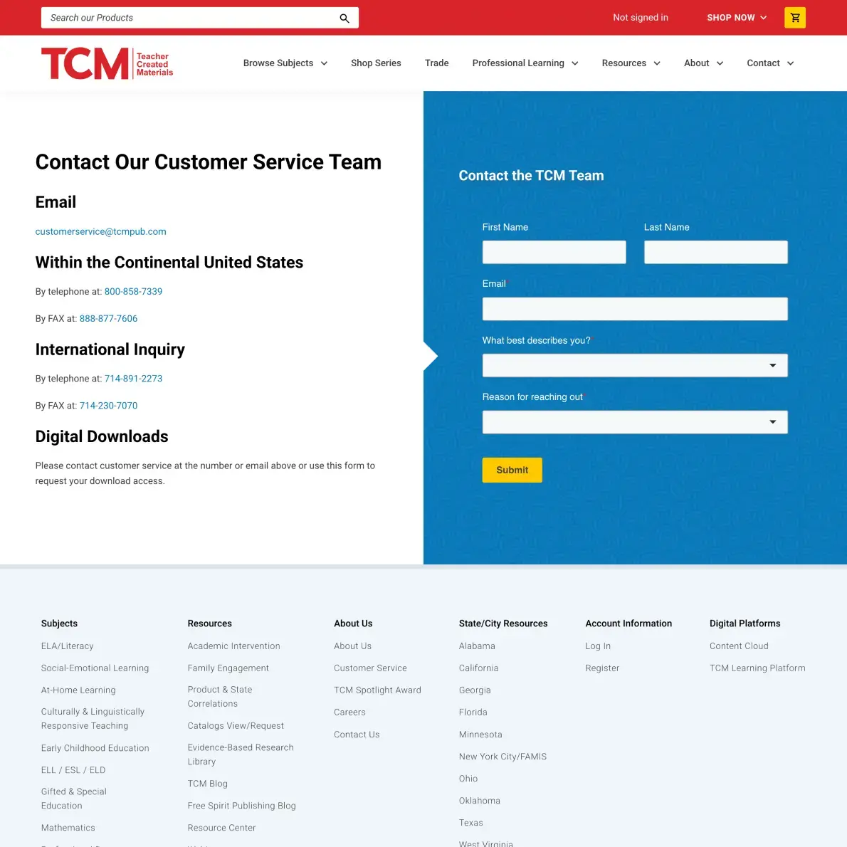 New Breed Website Examples | TCM Example Image 2