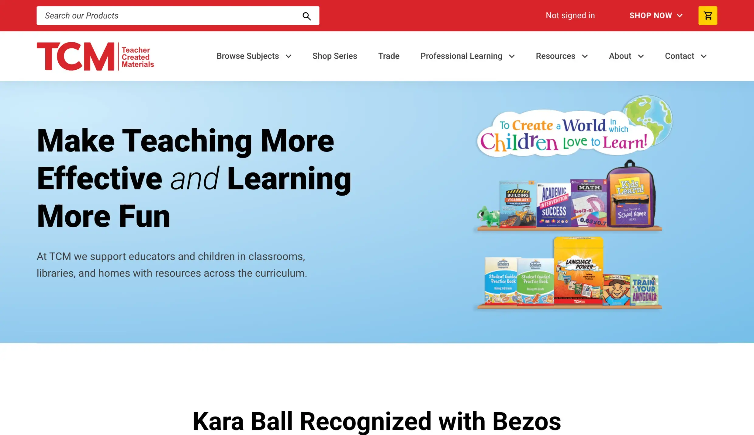 New Breed Website Examples | TCM Hero Image