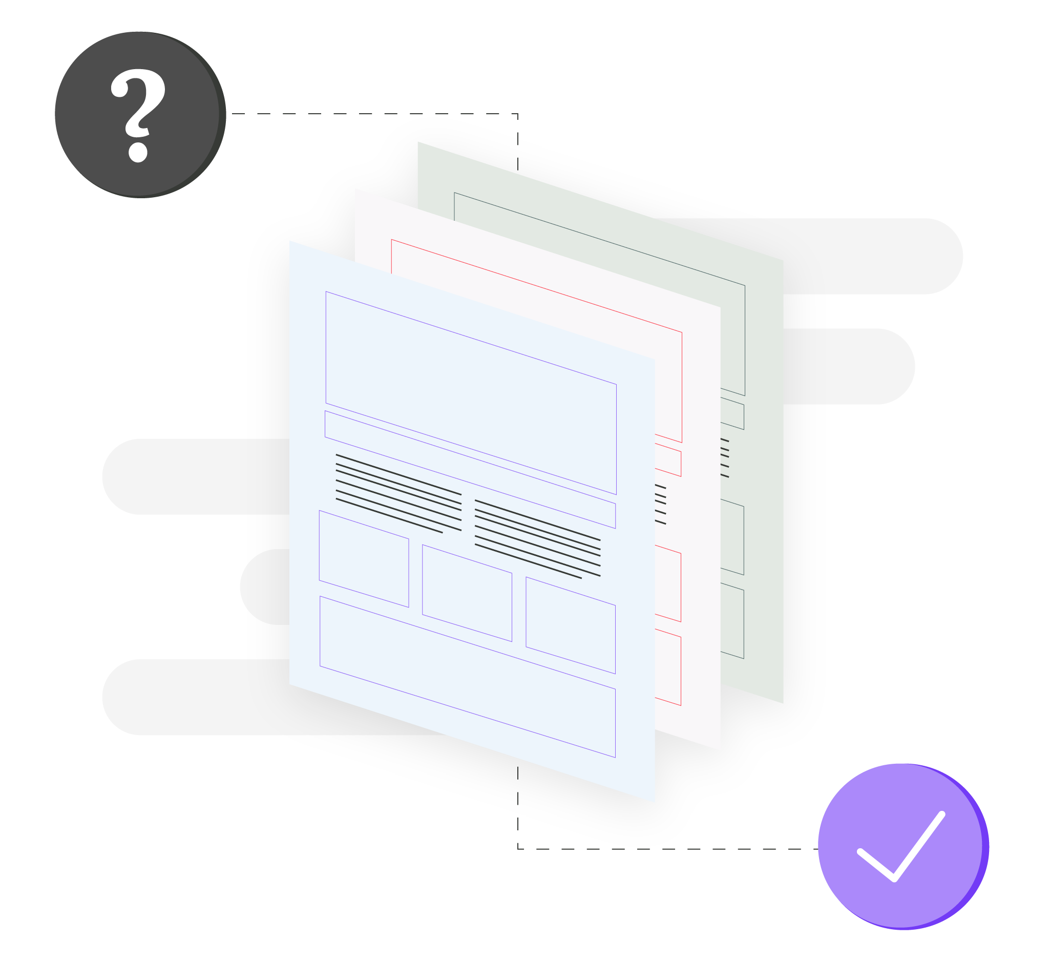 Graphic of website adaptive testing