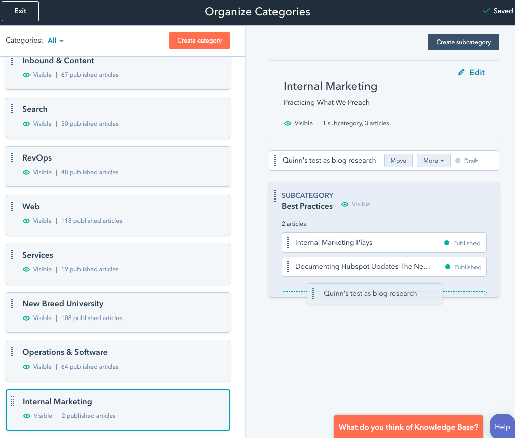 organize_categories_feature_hubspot