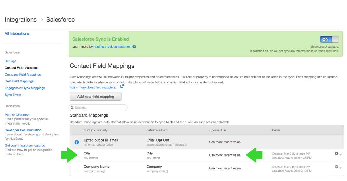 hubspot_salesforce_contact_field_mappings